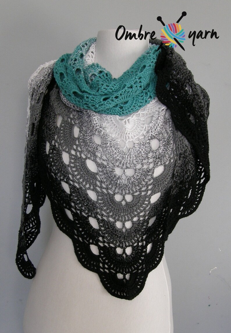 Acrylic, Mandala Yarn Colour Change Knitting Gradient Yarn Ombre yarn Gradient Cake Yarn Crochet Cotton