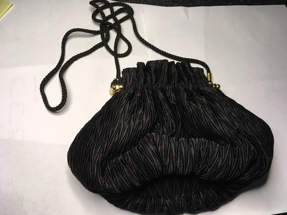 Whiting & Davis Whiting and davis black purse with