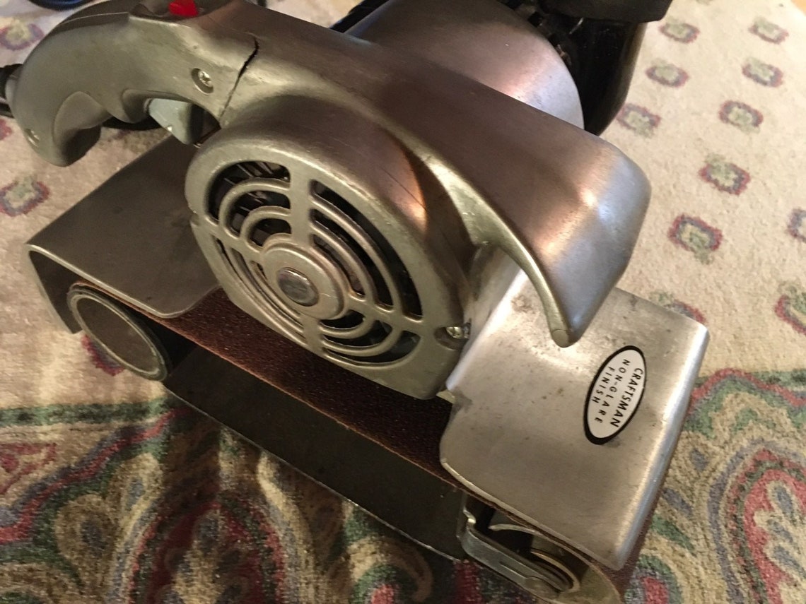 Vintage Craftsman Commercial 4 Inch Belt Sander Model Etsy