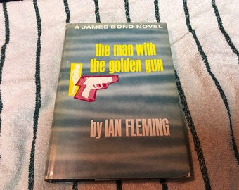 The Man With The Golden gun Hardcover Book