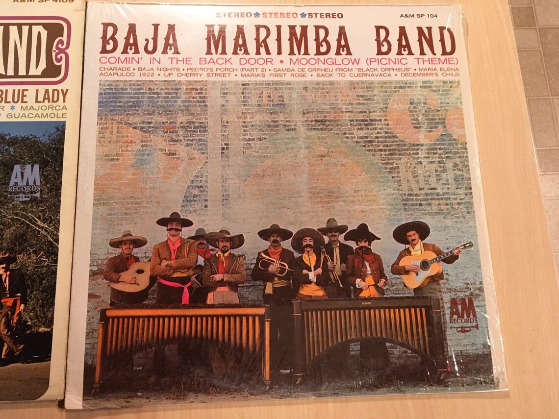 BAJA MARIMBA BAND 2 record set vinyl Handmade / Music / Etsy
