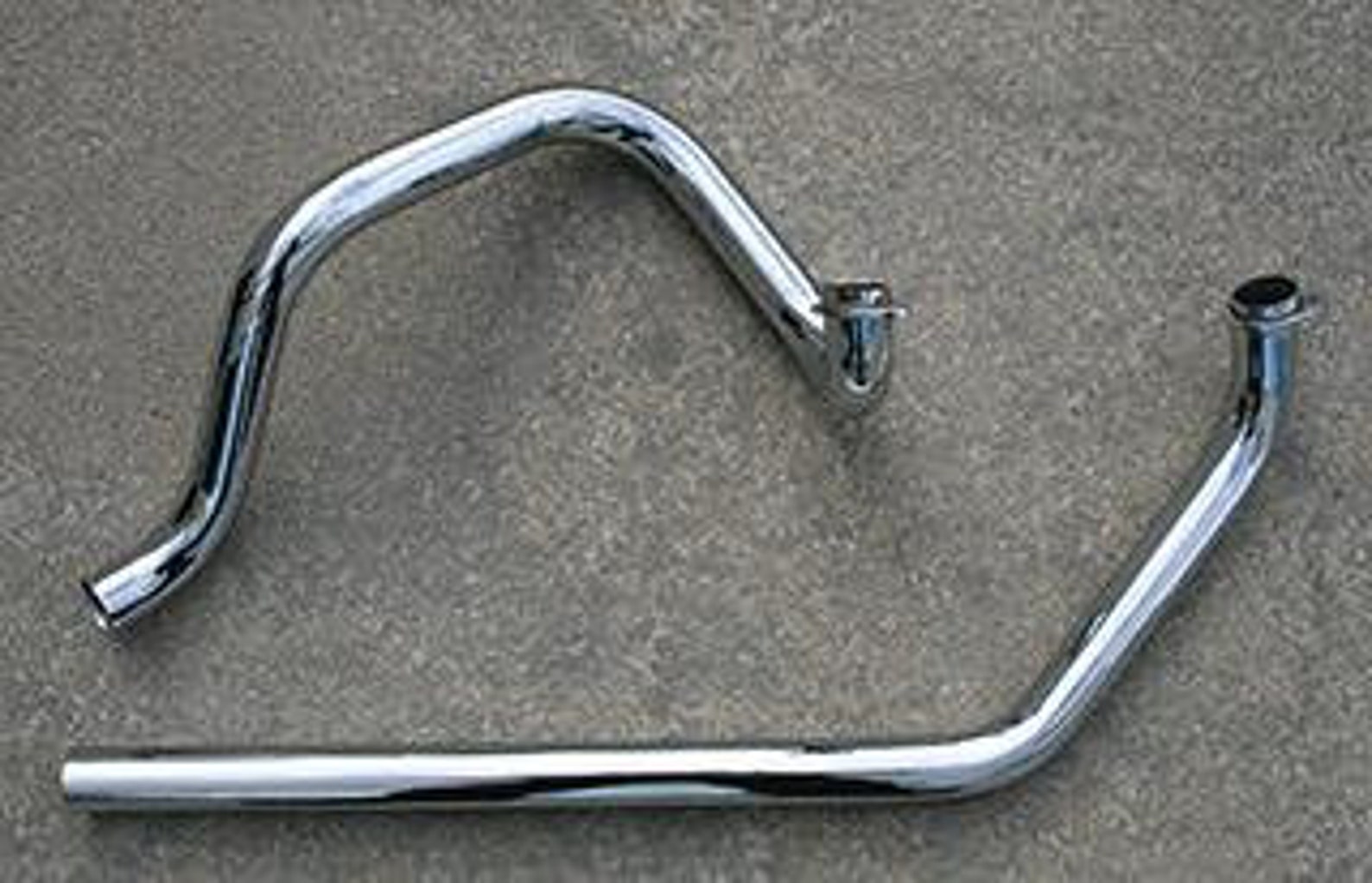 Harley Davidson Shovelhead True Dual Exhaust Pipes 62632 Etsy