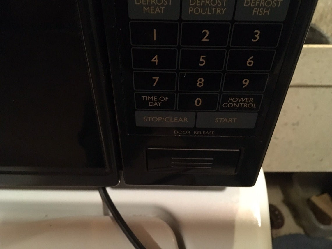 Kenmore quick touch microwave kenmore 20 4inch 1 6 cu ft Etsy