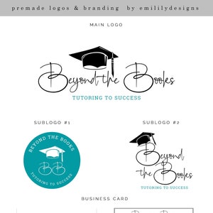 Logotipo de tutor, logotipo de tutor privado, logotipo de aprendizaje, logotipo de enseñanza, logotipo de profesor, logotipo de acuarela, logotipo de libro, logotipo de escuela, logotipo prediseñado