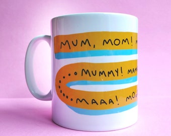 Funny Mum Mug - Christmas Gift Idea For Mothers - Mug For Mum Mom Quotes, Funny Gift For Mum, Gift From Daughter, Christmas Gift For Mum
