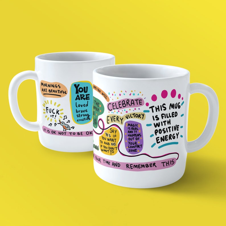 Self Care Mug Inspirational Coaster Motivational Quotes Best Friend Gift Christmas Gift Mug For Boyfriend Girlfriend image 5