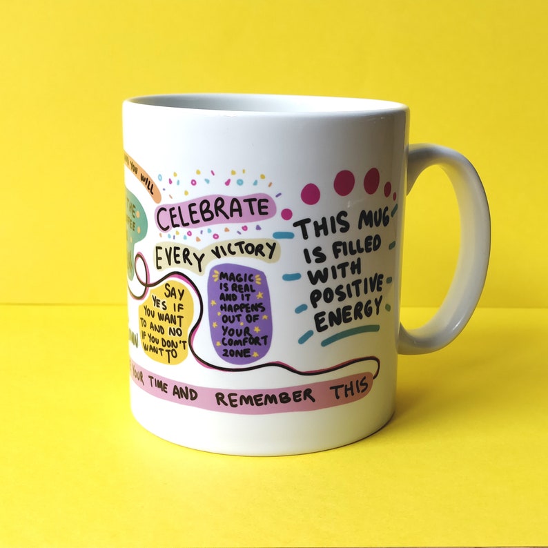 Self Care Mug Inspirational Coaster Motivational Quotes Best Friend Gift Christmas Gift Mug For Boyfriend Girlfriend image 4