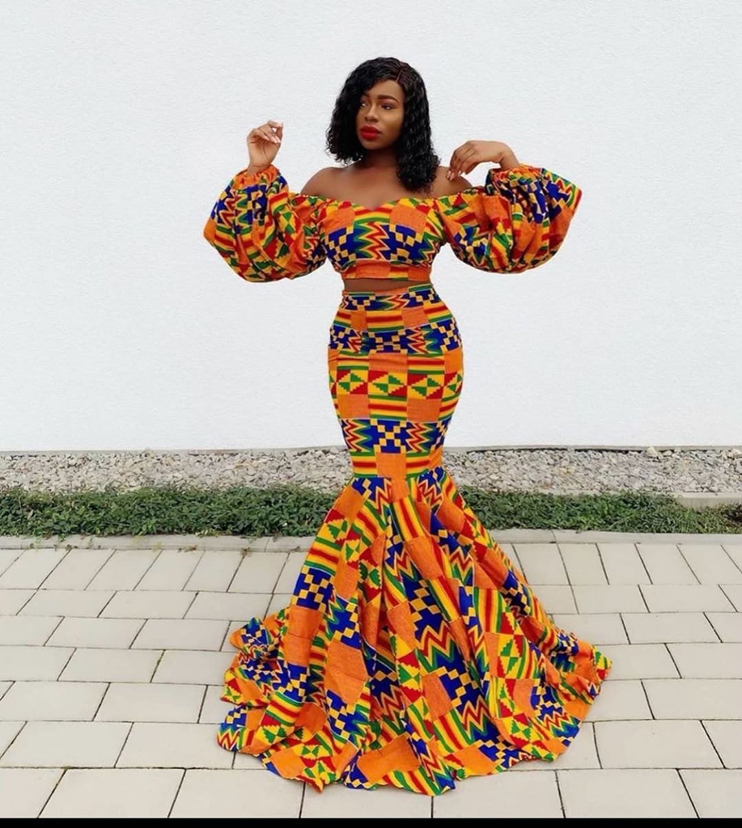 Sorte de robe traditionnelle africaine hotsell
