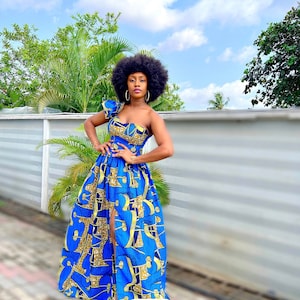African kente dress ,African wedding kente dress , African mermaid dress , African women clothing, white wedding dress,Kente prom dress