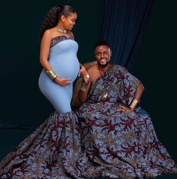 African Maternity Dress, African Couple Outfit , African Wedding Outfit ,  African Men Clothing,african Women Clothing,african Pregnant Dress - Etsy