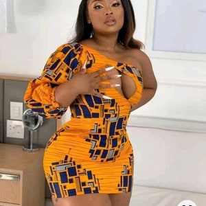 African dresses for women / African short dress, African midi dress, African birthday dress,African clothing for women, African party dress,