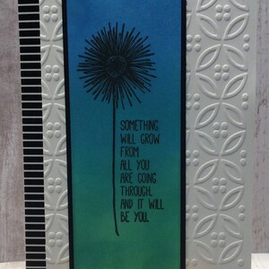 card for cancer or illness support/ encouragement or sympathy  card for friend or family member.