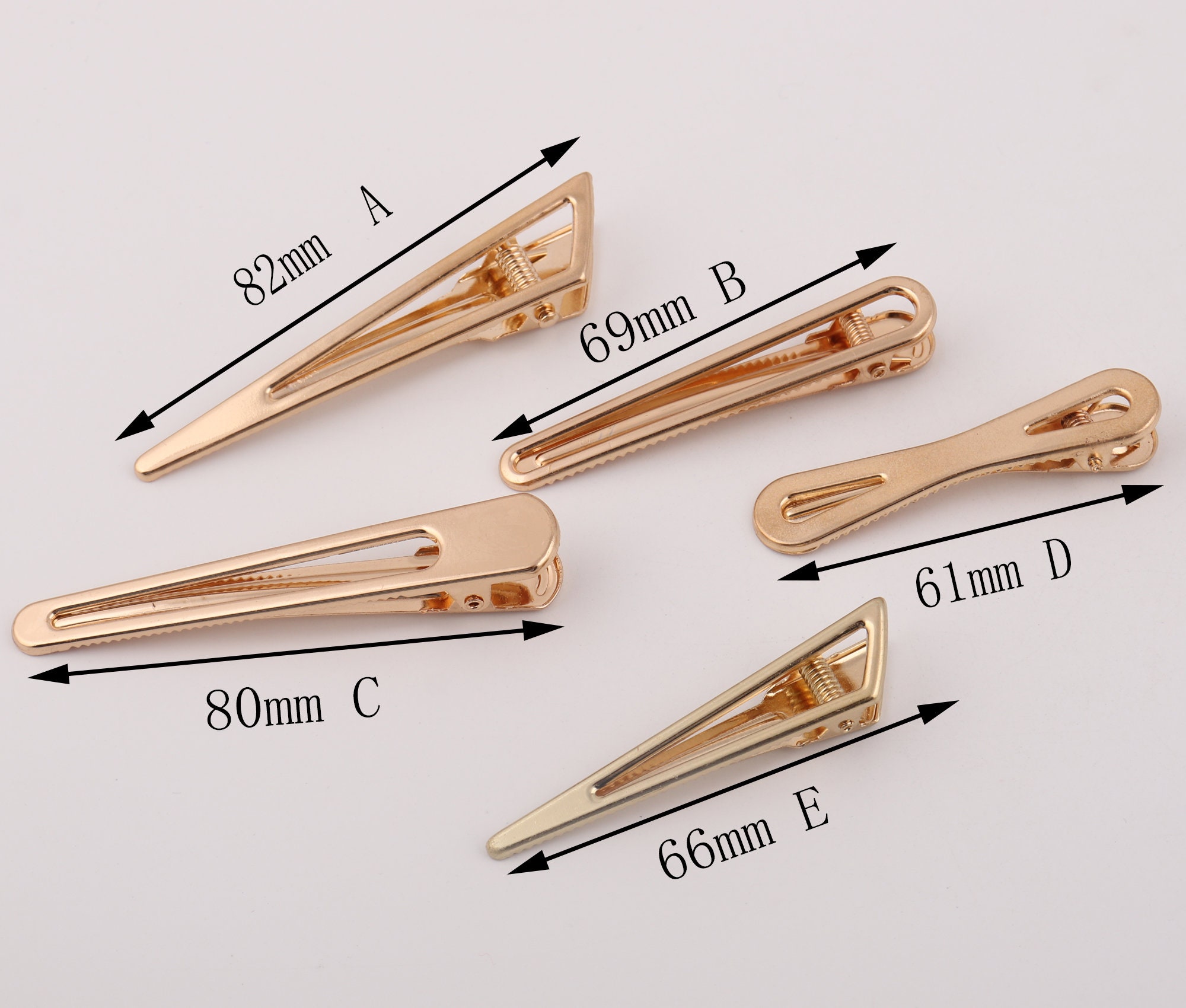 510pcs Light gold hair clips fashion hairpin hair clips Etsy