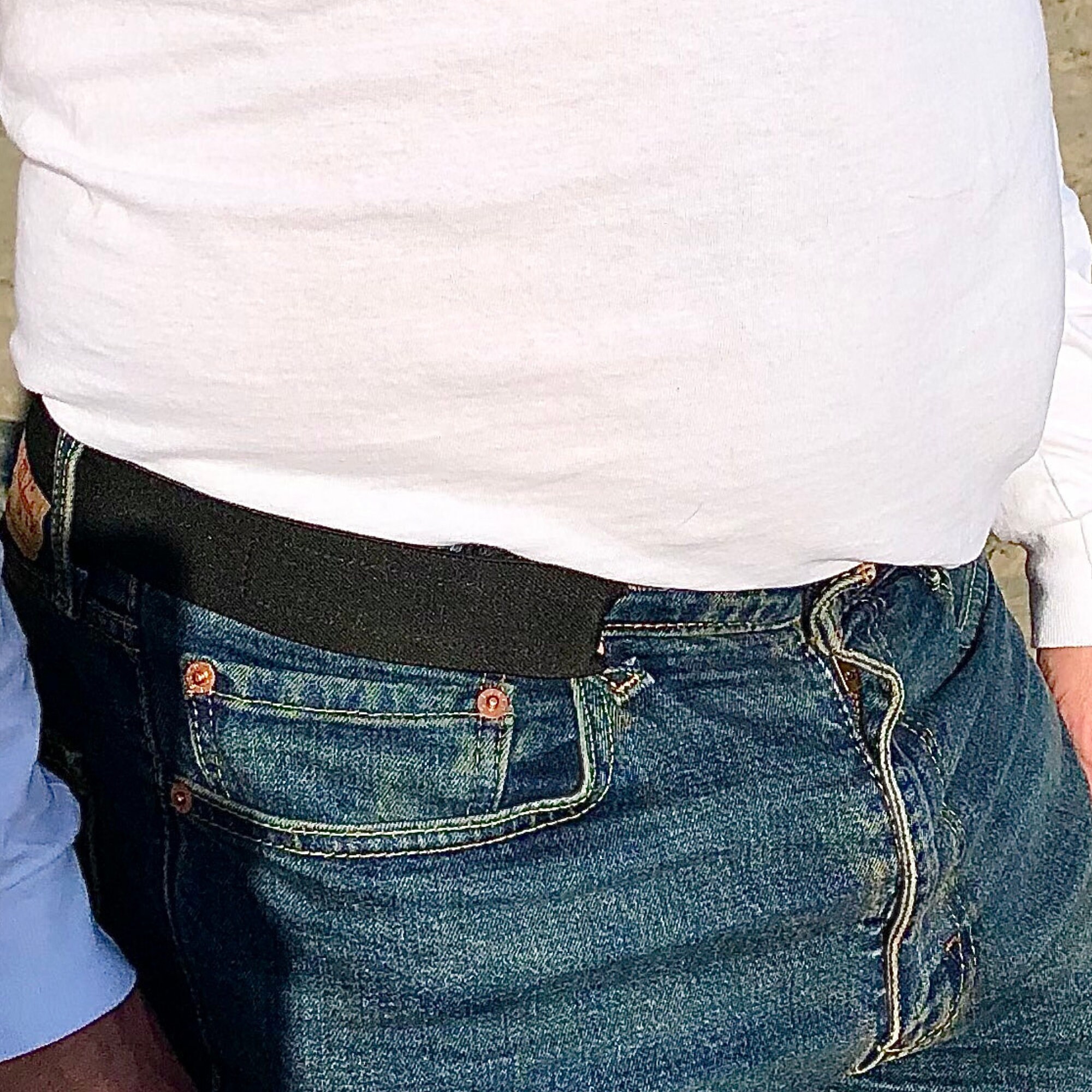 Men's Buckleless Belt Perfect for travel no metal Etsy