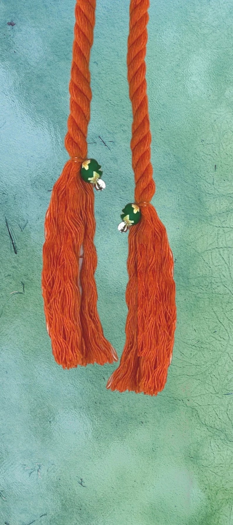 Fun rope belts in orange or green will make your outfits pop. Orange and Green rope belts are perfect Fall 2023 accessories image 9