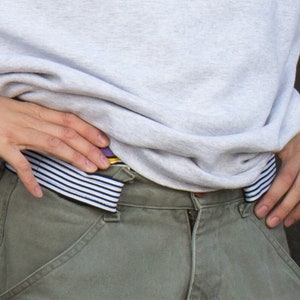 Men's Buckleless Belt, The No-Buckle Belt that's Metal-Free, Won't scratch or pinch-Great with Jeans image 7