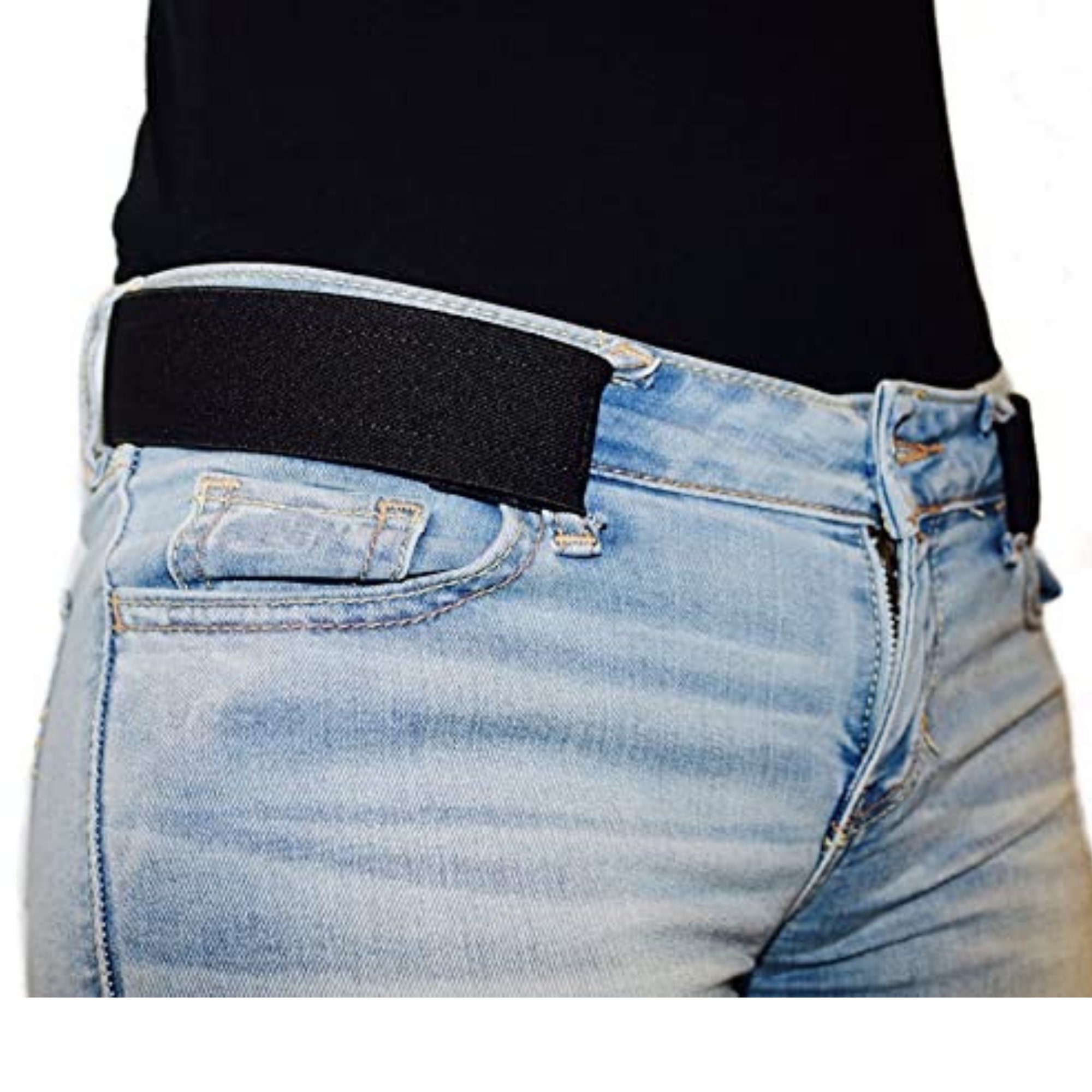 Women's buckleless belt. Comfortable, invisible under tops. Gets …