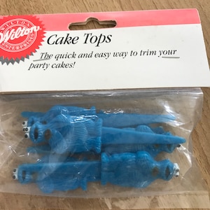 Vintage Sesamstraße Cake Tops von Wilton Cookie Monster