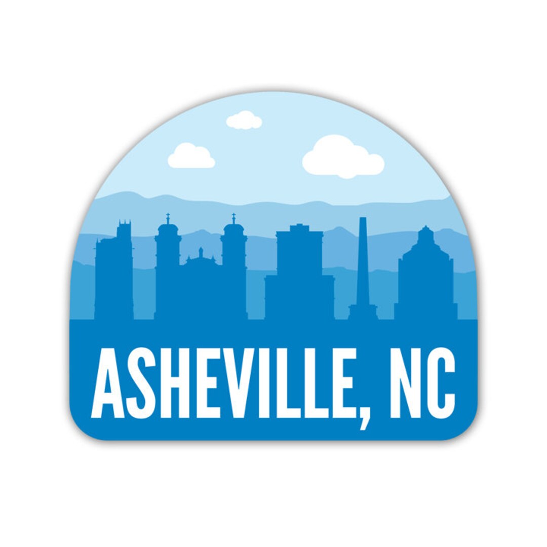 Asheville NC Sticker - Etsy