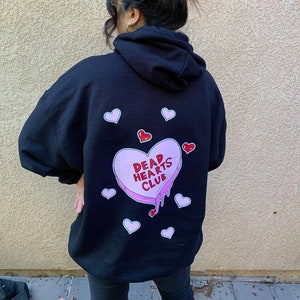 Broken Heart Hoodie Etsy UK
