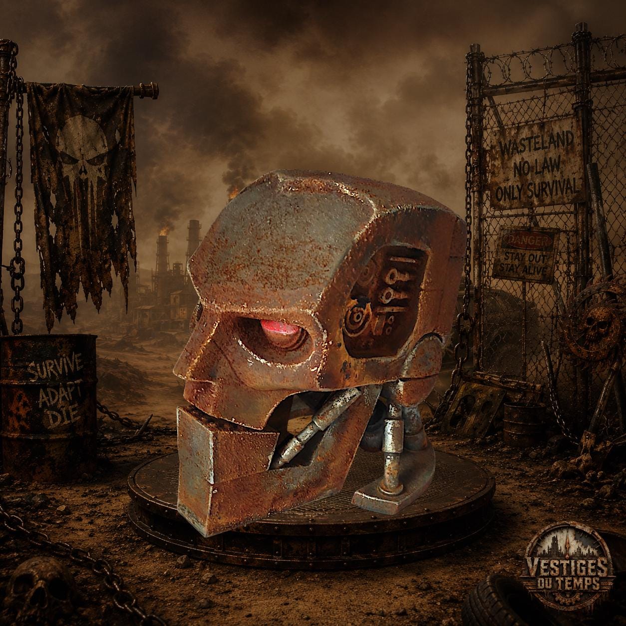 Head ABC Warrior Judge Dredd Made by VDT - Etsy