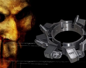 SAW Trap Laser collar from the film JIGSAW (Laser collar saw) Horror props costume fanart