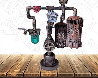 Lampe Compressor industrial art