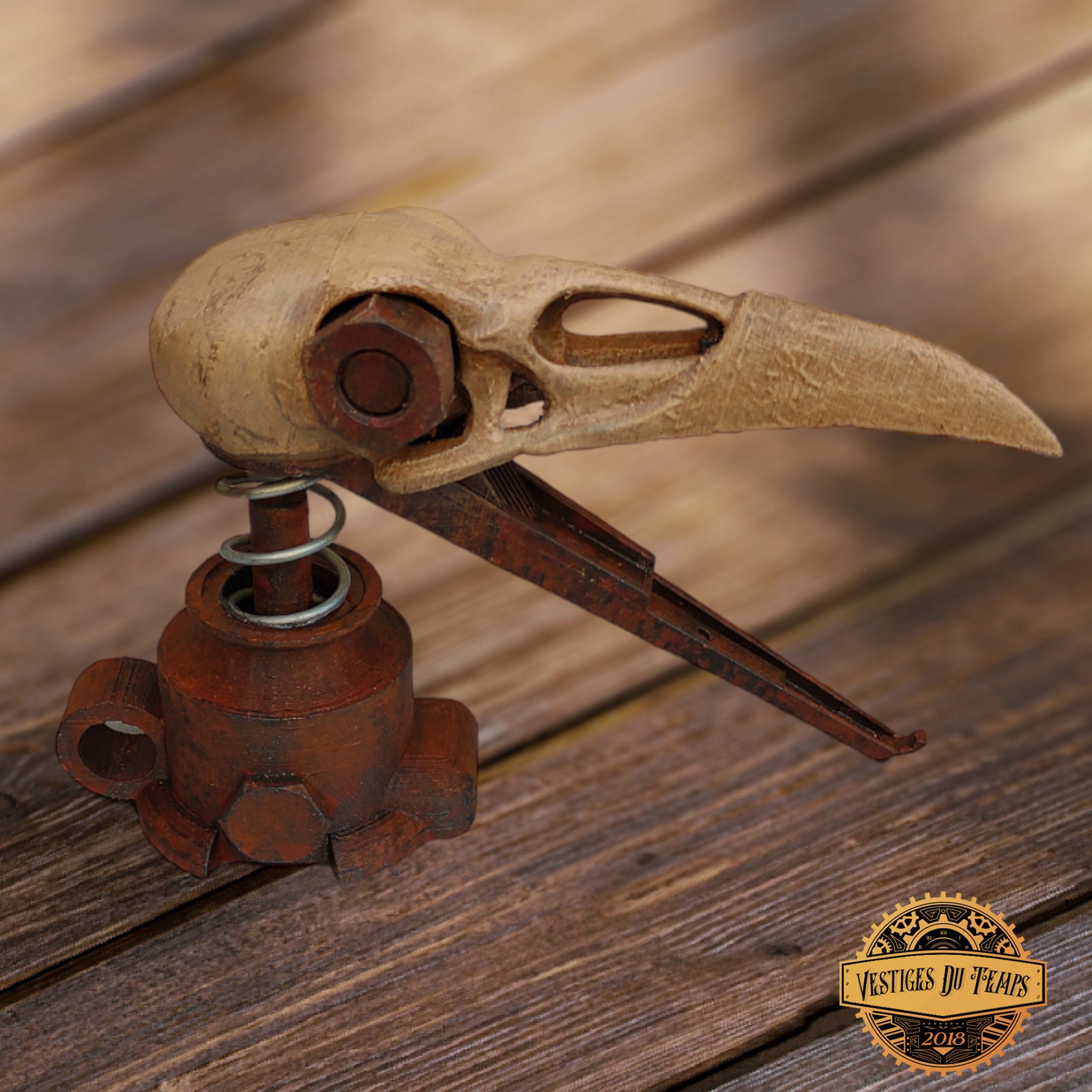 (期間限定)Billbergia 'Mad Max' Mad Max Nux Bird Bobble Head Crow(madmax Fury Road) Made by