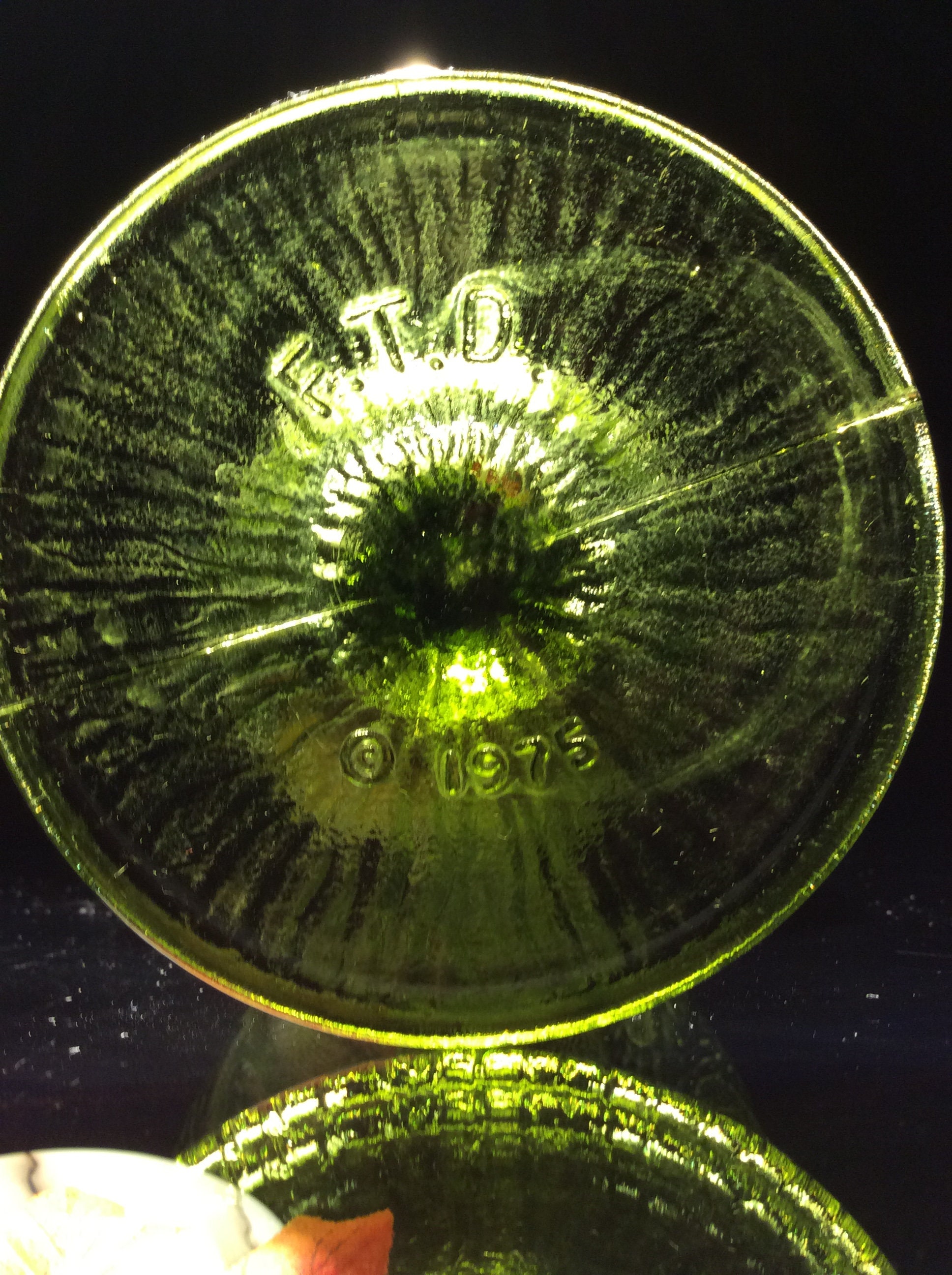 Vintage glass pedestal vases FTD Etsy