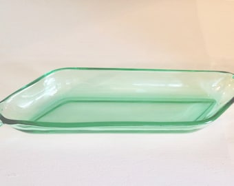 Vintage Glass Relish Dish