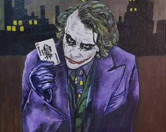 THE JOKER Heath Ledger