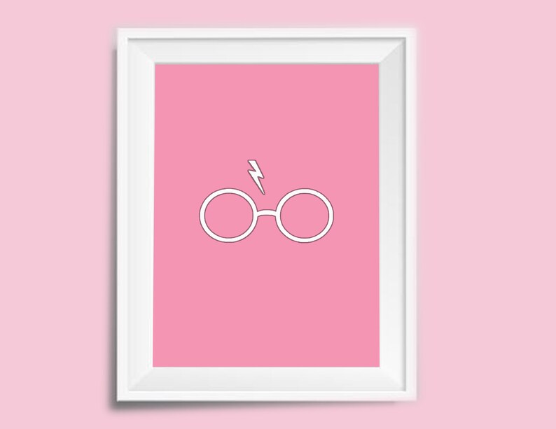 Nursery Wall Prints Harry Potter Etsy