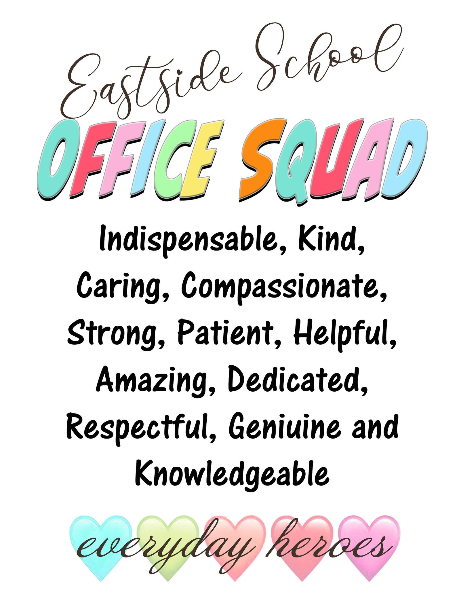 Teacher Print End Of Term Print Office Print Wall Art Etsy