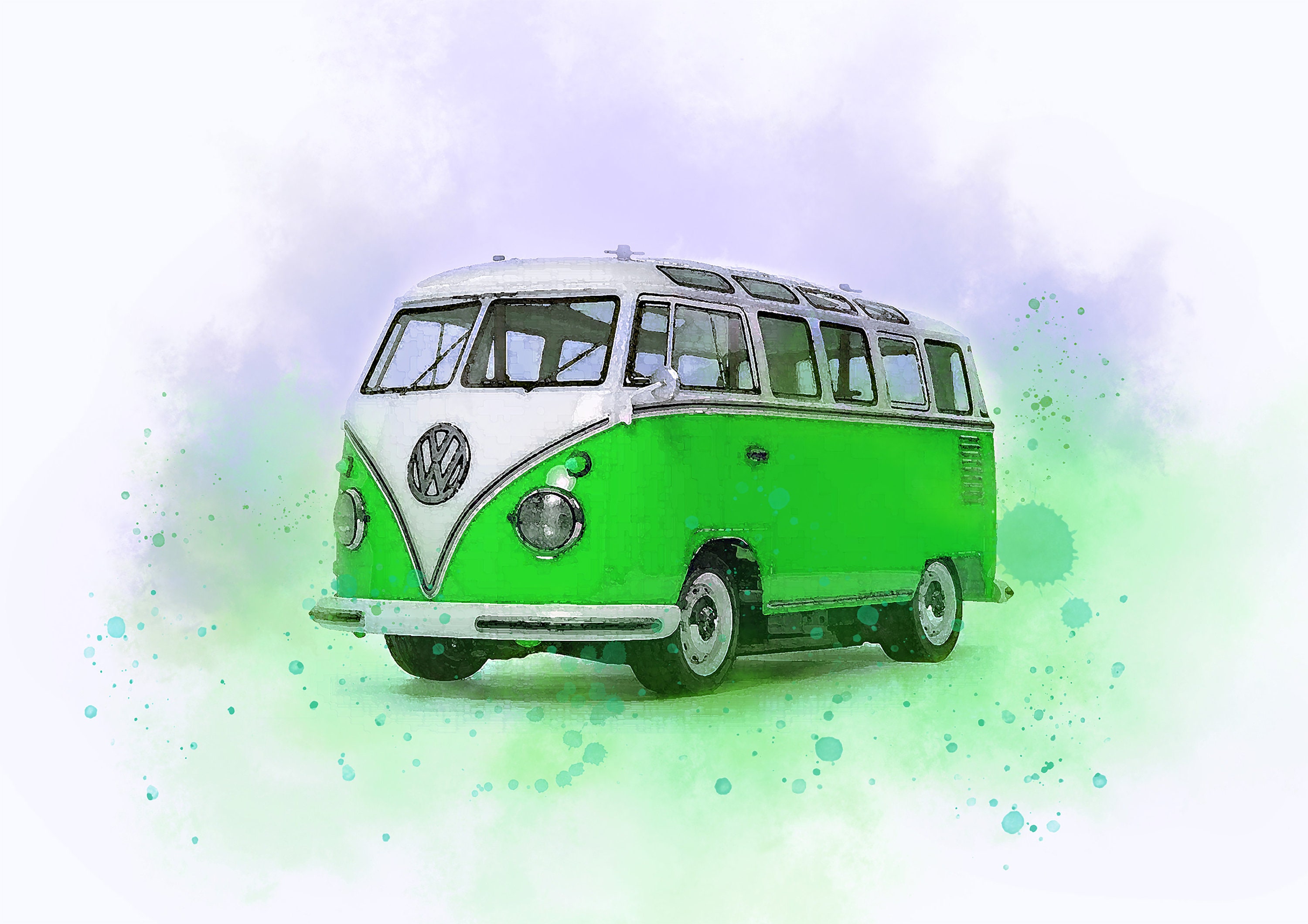 Camper Van Print Camper Artwork Watercolour Art Various Etsy Camper Van Print Camper Artwork Watercolour Art Various Etsy