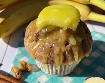Banana Bread Muffin Soap | Food Soap | Banana Nut | Soap That Looks Like Food | Foodie Gift | Food Prop | Bread Soap | Breakfast Gift Basket