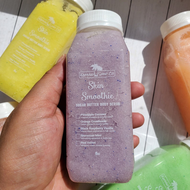 Sugar Butter Body Scrub Handmade Exfoliating Scrub Etsy