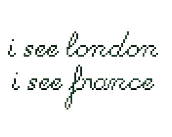 i see london, i see france - DIGITAL DOWNLOAD