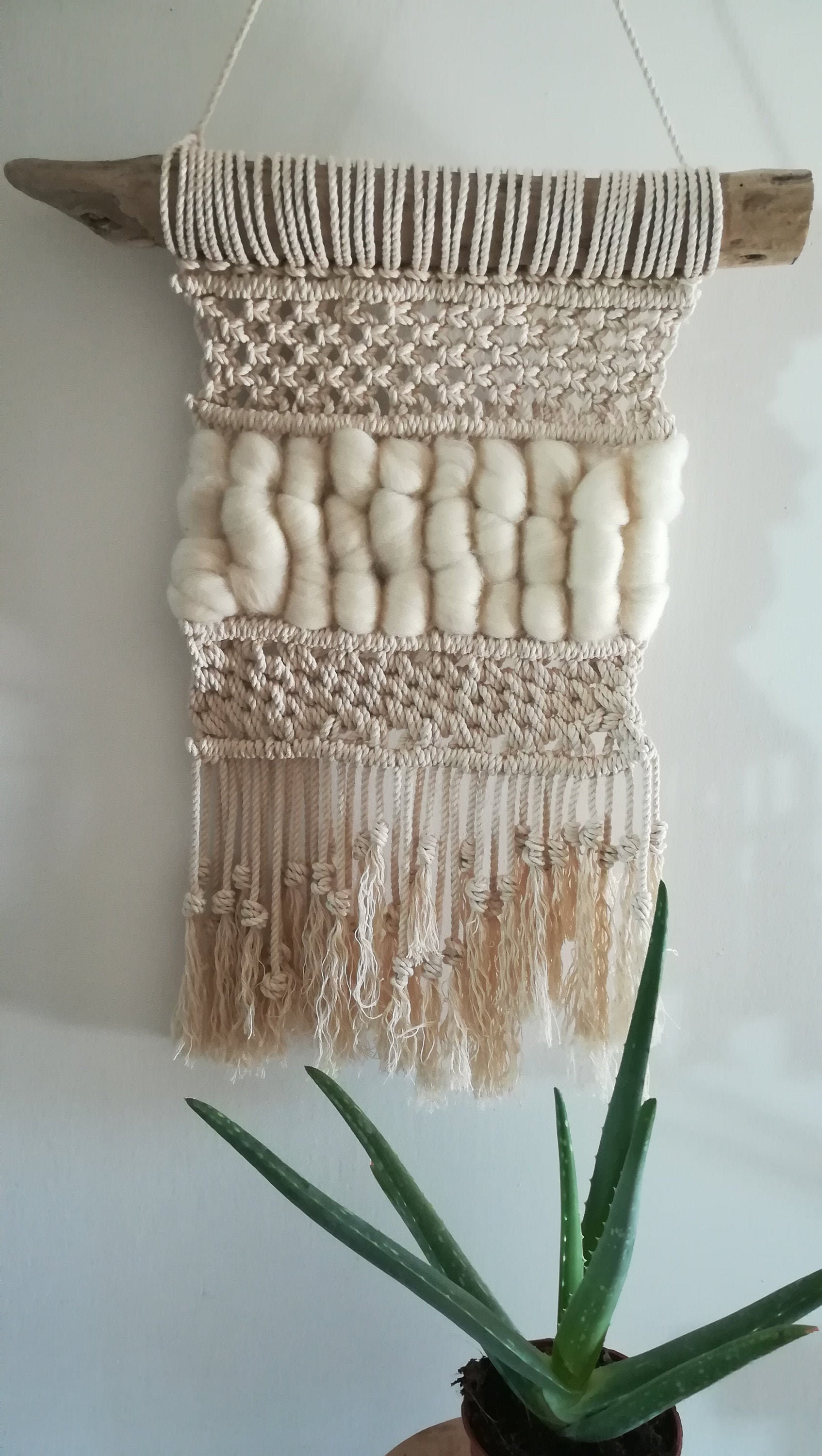 Tenture Murale Macramé Primera