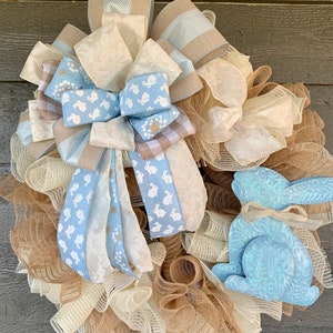 Easter wreath, Bunny Wreath, Wreaths for front door, Spring wreath, Easter decor, Spring decor