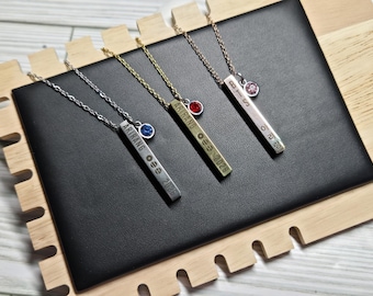 Collier barre en acier inoxydable, tournée BTS Arirang 2026
