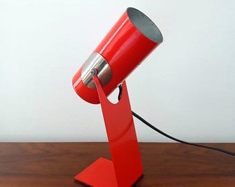 Rymdåldern 70-tals bordslampa design