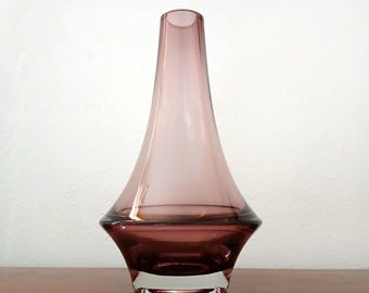 RIIHIMAEN Glasvas design Erkkitapio Siiroinen '70s / RIIHIMAEN Glass Vase design Erkkitapio Siiroinen '70s