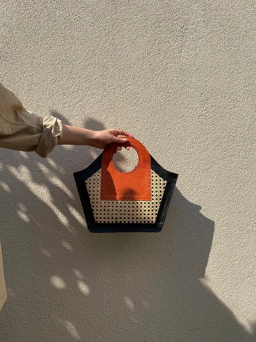 Srikandi Rattan Handbag Cane bing Bag Summer Straw Bag Etsy