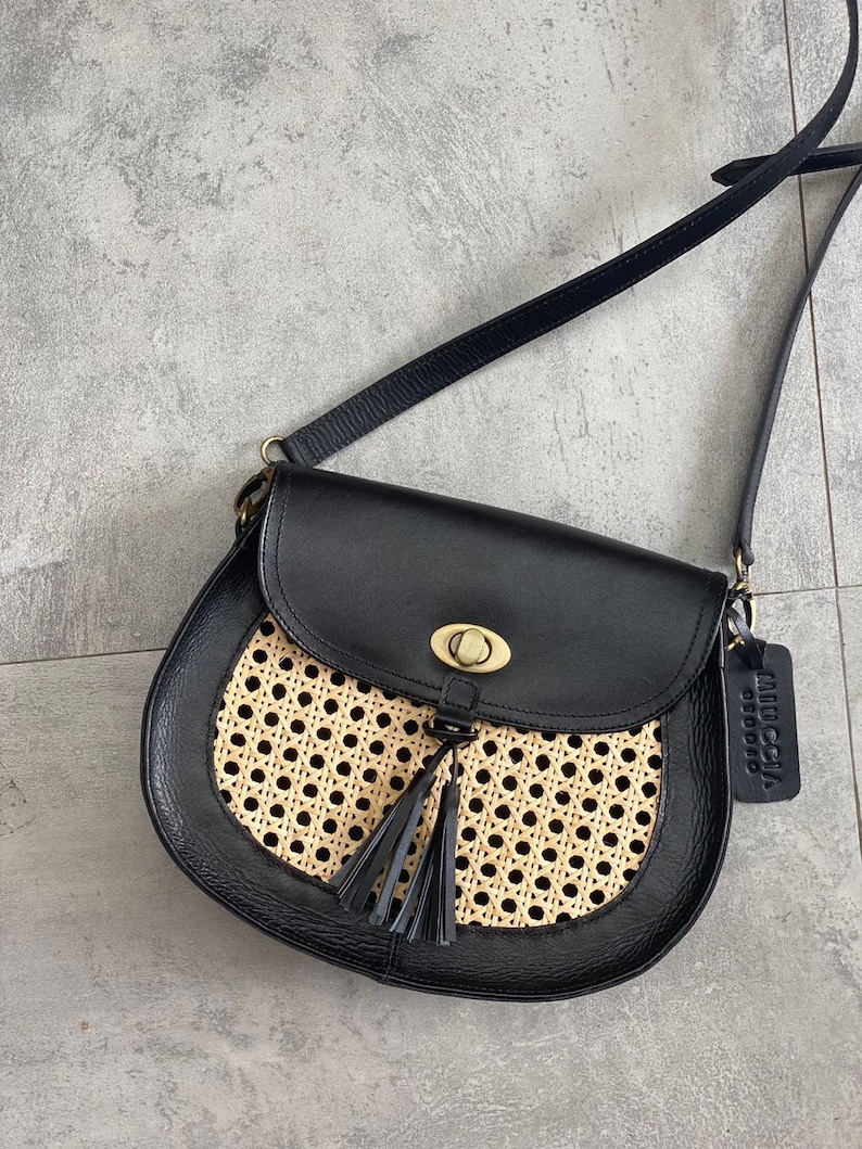 Leila Saddle Bag Tan Leather Saddle Bag Tan Leather Etsy