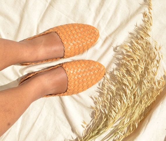 Emilia Woven Mule With Slingback Slingback Mule Handmade Mule