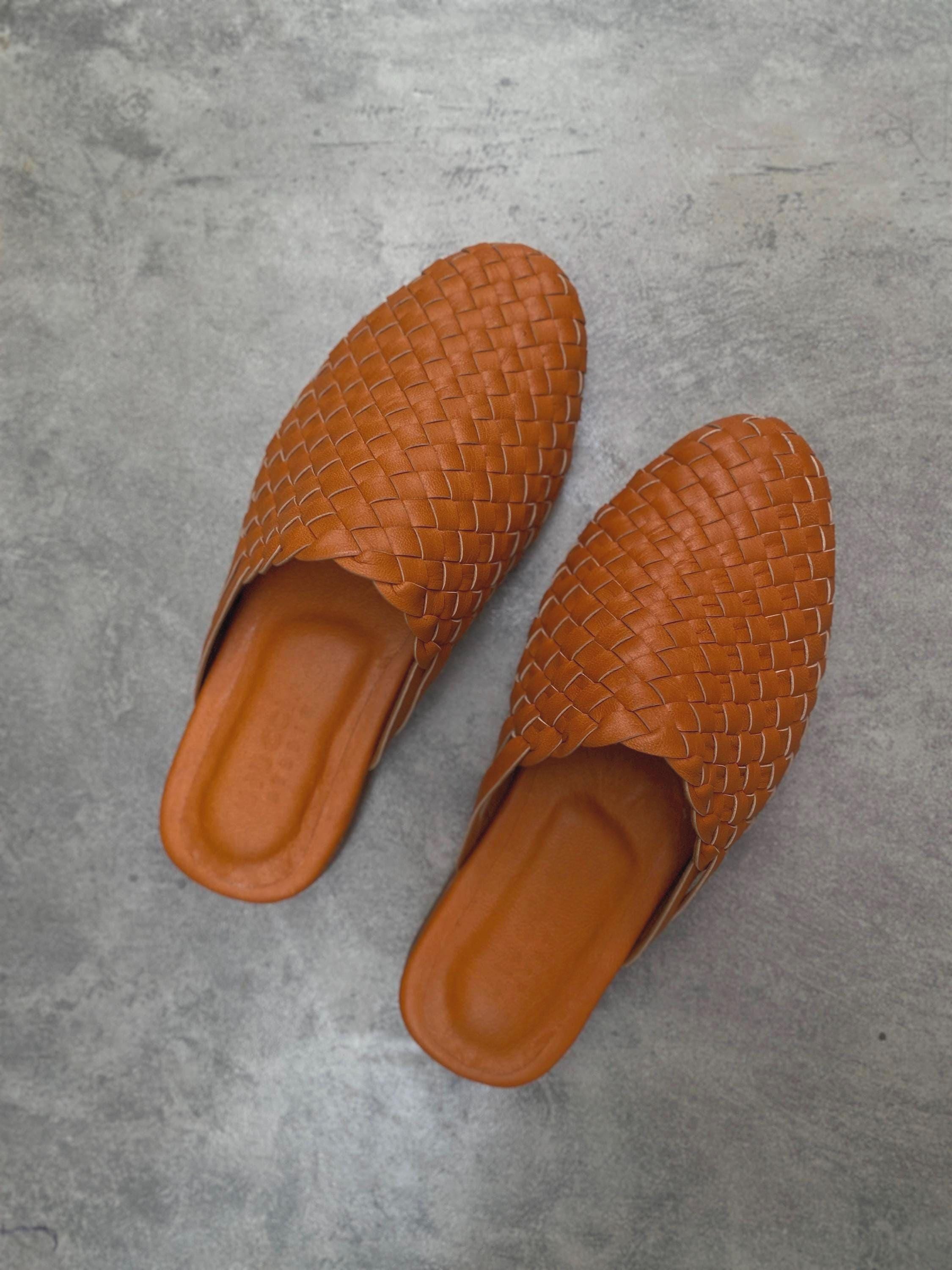 Giorgio  Handwoven Goatskin Leather Loafer, Handmade Goatskin Leather Loafer, Hand Woven Men’s Loafer, Gift for Him
