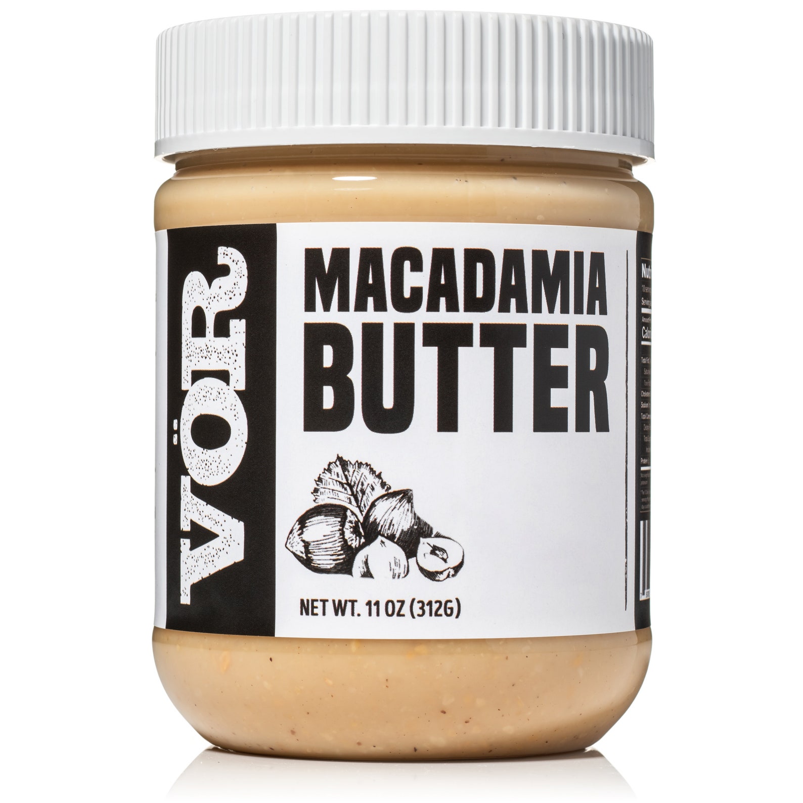 Macadamia butter. Macadamia butter