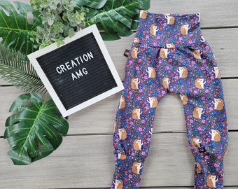 Evolutionary pants with Hedgehog pattern