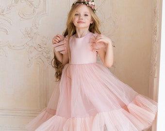 etsy boho flower girl dress