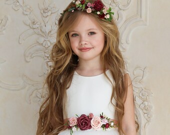 flower girl belt